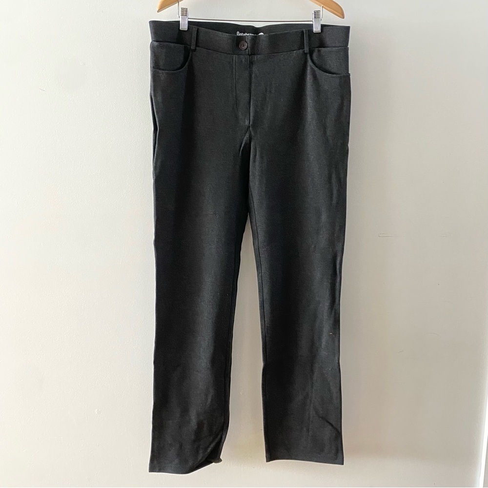 Betabrand 7 Pocket Dress Yoga Pants Career Gray W1429 Women’s Size XXL Long